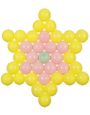 Stjerneform for Ballonger 63x68 cm