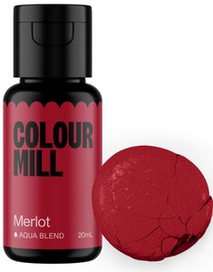 Colour Mill Merlot Vannbasert Matfarge - 20ml