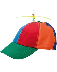 Farverig Cap med Propel