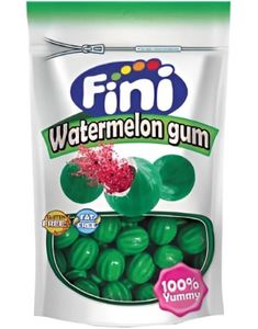 Fini Fruit Salad Gum - Vannmelonformet Tyggegummi 165 gram
