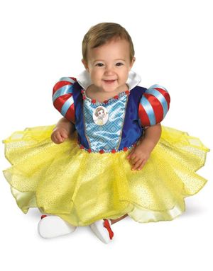 Snehvide - Licenseret kostume til baby