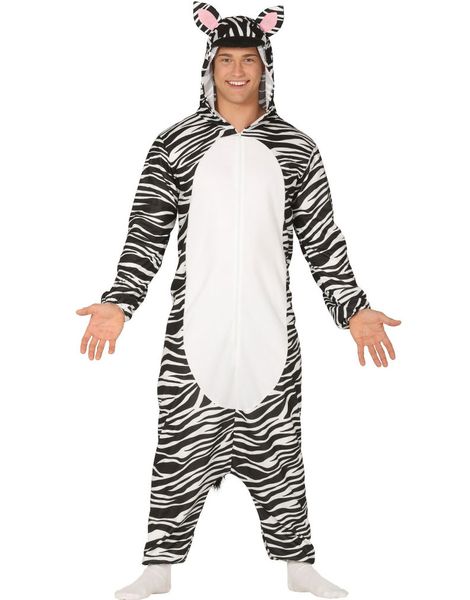 Zebra Kigurumi Unisex Kostume