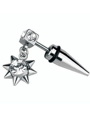 Hanging Diamond Star - Fake Piercing