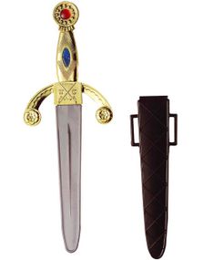 Dolk med Sten - 27 cm