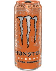 Monster Energy Ultra Sunrise Zero - Sukkerfri 473 ml (USA Import)