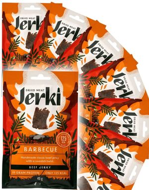 20 stk Jerki Barbecue Beef Jerky - Hel Eske 900 gram