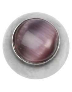 Katteøje Lilla - 6 mm Stålkugle til 1,6 mm Stang