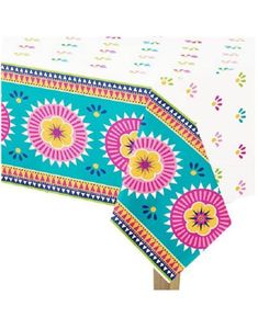 Plastdug med Bohemsk/Mexicansk Tema 137x213 cm