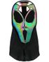 Gapende Alien Maske med Hette