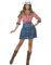 Rodeo Cowgirl Kostume med Hat