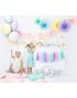 Mintgrøn Candy Mønstret Folieballon 45 cm