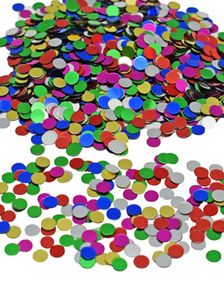 Farverige Dots Bordkonfetti