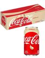 12 sk Coca Cola Vanilla 355 ml - Hel Æske (USA Import)