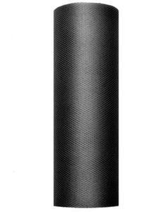 SORT Tyl på Rulle 15 cm x 9 meter