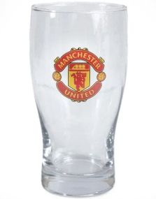 Licenseret Manchester United Ølglas - 1 Pint (0,57 liter)
