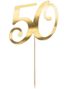 Bursdag "50" Kaketopp ca 20,5 cm
