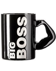 Big Boss - Keramikk Krus med Muskelarm Håndtak