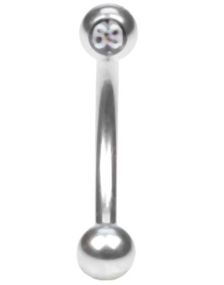 Position 69 - 1.2 x 8 mm Øjenbrynspiercing