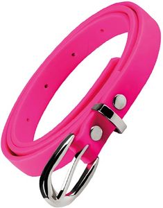 Neon Pink 80'er Bælte 100 cm