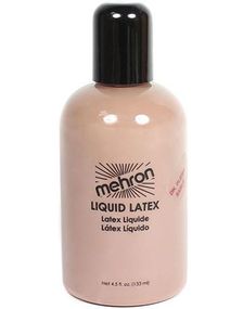 DARK Flesh Liquid Latex 133 ml Mehron Flydende Latex
