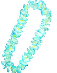 Olulu Hawaii Krans - Lys Blå