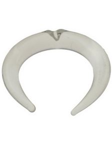 Pyrex Djengis 4 mm - Gennemsigtig Ørepiercing