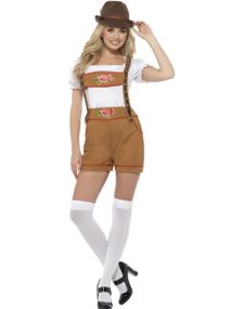 Oktoberfestkostume med Rose-Tryk - Damekostume
