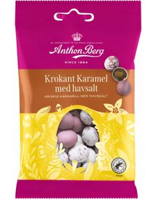 Anthon Berg Mandel-Egg med Krokant Karamel med Havsalt 80 gram
