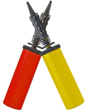 Double Action Ballonpumpe i Assorterede Farver