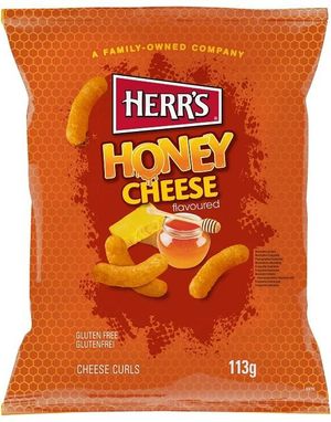 Herr's Honey Cheese - Ostepop 113 gram (USA)