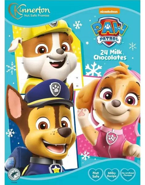 Paw Patrol Chokolade Adventskalender