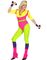 80'er Aerobics Instruktør Kostume