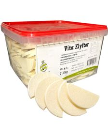 2 kg Vita Klyftor - Hvite Sjokoladebiter
