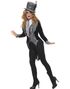 Miss Mad Hatter inspireret 4 Dele Kostume