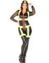 Inferno Fire Fighter - Brannkonstabelkostyme til Dame - S