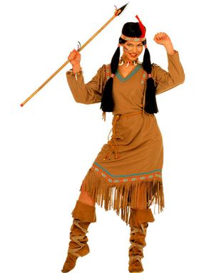 Indianer Kvinde - Kostume