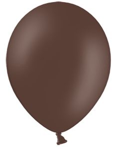 50 stk 30 cm - Kakao-Brune Balloner