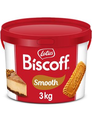 3 kg Stor Bøtte med Lotus Biscoff Spread/Kjekskrem