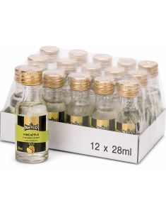12 stk NATCO Pineapple Flavouring Essence - Ananasessens - Hel Pakke 12x28 ml (India)