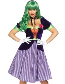 The Joker Inspireret Kostume til Dame 2 Dele
