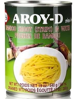 Aroy-D Bambusskudstrimler 540 Gram
