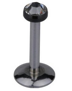 Labret m/Hvid Sten & Sort Ramme