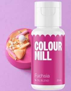 Colour Mill Fuchsia Oljebasert Matfarge - 20ml