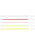 100 stk Glow Stick 20 cm Miks av Farger