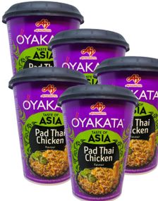 1780185600_68 stk Aj Oyakata Pad Thai Chicken Flavour Noodle Cup - Hel Kasse 744 gram (Japan)