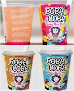 Taste Them All - BobaLoba Bubble/Boba Tea – Tre Smage - Pakketilbud (Taiwan)