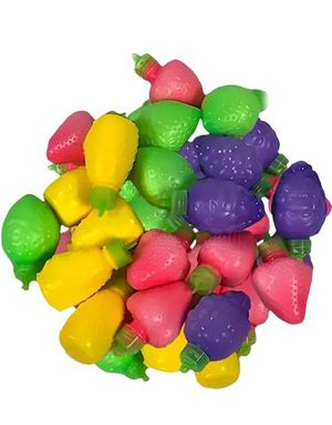 2 kg Jellioo Fruit Powder Candy - Godteripulver i Fruktformede Beholdere