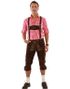 Autentisk Brun Lederhosen i 100% Kvalitetskind