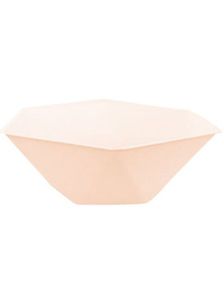 6 stk Vert Decor Sekskantede Aprikosfargede Pappskåler 16 cm - Miljøvennlige
