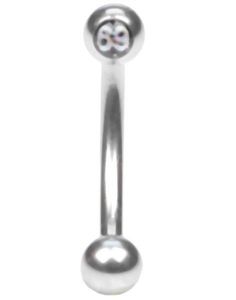 Position 69 - 1.2 x 8 mm Øjenbrynspiercing